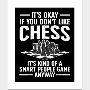 Cool Chess Players Art For Men Boys Kids Chess Lover Novelty Posters and Art